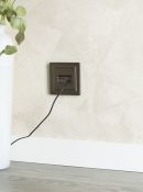 Розетка встраиваемая компьютерная двойная IEK BRITE BR-K20-1-K45 РК10-2-БрТБ RJ45 кат.5E бронза