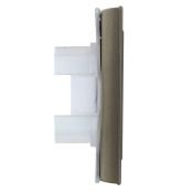 Рамка пластик 1 пост IEK BRITE BR-M12-44-K37 РУ-1-БрШ-44 шампань IP44