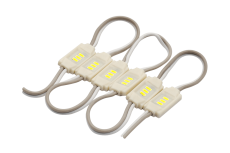 Светодиодный модуль герм. 3led Белый 3014smd 12V линейный 00-00004065 MD43YE-12-W