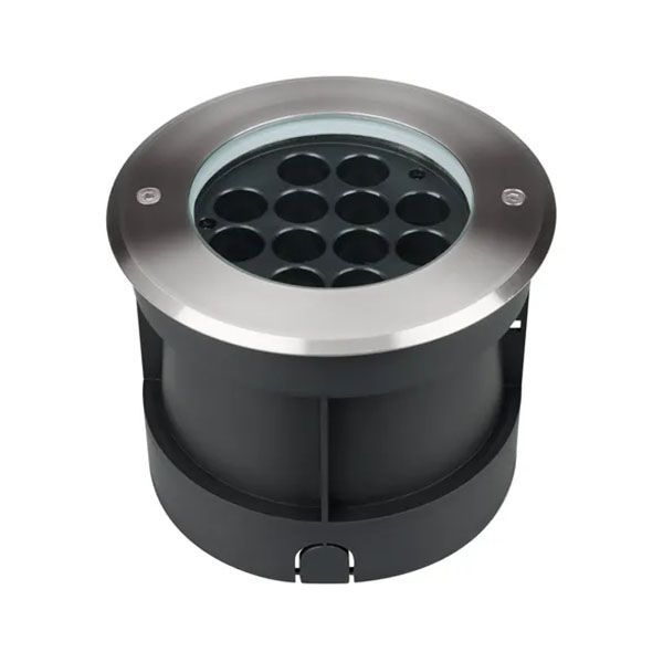 светильник    25W Белый дневной 061208 LTD-DAFNA-GROUND-R180 45deg 4000K цилиндр встраиваемый серебристый