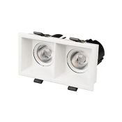 Встраиваемый светильник  12W Белый дневной 060936 MS-FLOW-BUILT-S157x85-2x6W 220V IP20 прямоугольный белый