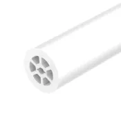 Архитектурный силиконовый профиль WPH-FLEX-D40-360deg-S10-5m WHITE 045869