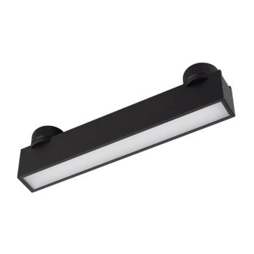 Трековый светильник   8W Белый-MIX ART-INBELT-FLAT-L210 051222 IP20 на шинопровод черный DALI
