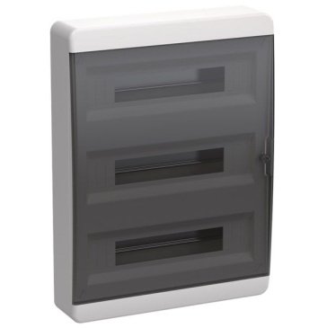 Корпус пластиковый TF5-KP72-N-54-65-K03-K09 КМПн-54 IP65 оранжевая прозрачная дверь TEKFOR IEK