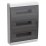 Корпус пластиковый TF5-KP72-N-54-65-K03-K09 КМПн-54 IP65 оранжевая прозрачная дверь TEKFOR IEK