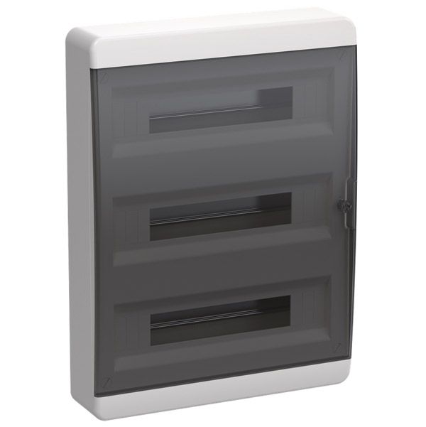 Корпус пластиковый TF5-KP72-N-54-65-K03-K09 КМПн-54 IP65 оранжевая прозрачная дверь TEKFOR IEK
