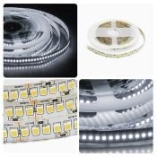 Светодиодная лента Белый дневной 2835 24V 26W/m 240Led/метр 00-314 PRO 10мм IP20 Светодиодная лента Белый дневной 2835 24V 26W/m 240Led/метр 00-314 PRO 10мм IP20