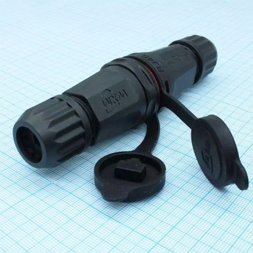 ТФ Гнездо 8P8C (RJ45) RJ45M25Z2-6BG2 на провод герметичное