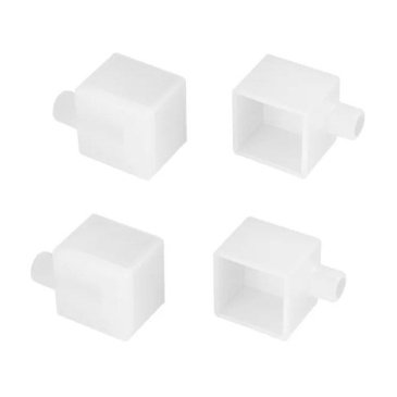 Заглушка для WPH-FLEX-2020-90 WHITE с отверстием (комплект) 062619