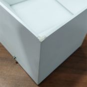 Накладной светильник  10W Белый теплый Luminosity INTER 220V диммируемый куб белый Уценка!