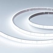 Светодиодная лента  Белый 2835 48V  12W/m 140Led/метр  герм (полная силиконовая экструзия) 057298 RTW-PFS-A140-12mm 6000K IP68 (20м)