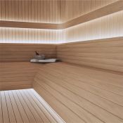 Светодиодная лента Белый 2835 24V 14.4W/m 180Led/метр LSE-299 термостойкая IP68 Эконом