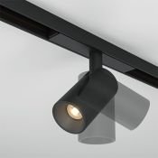 Трековый светильник   5W Белый теплый - белый TR176-1-5WTW-M-B Фокус / Focus Led Basity 3000K/6000K на магнитный шинопровод черный