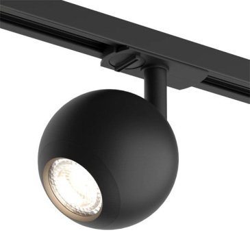 Трековый светильник  15W SOLID OMRA DK6070-BK под лампу GU10 IP20 на шинопровод черный