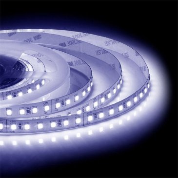 Светодиодная лента Белый 2835 24V 16W/m 120Led/метр 00-343 Стандарт 10мм IP20