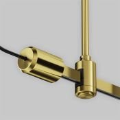 Ввод питания боковой Flarity TRA154C-SB1-BS латунь
