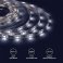 Светодиодная лента  Белый 5050 12V  7.2W/m 30Led/метр герм (силикон) 00-39 Стандарт IP65