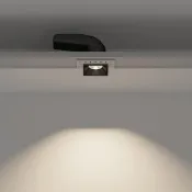 Встраиваемый светильник   9W Белый дневной 044687 MS-RIALTO-TRIMLESS-S40x40-9W 36deg 220V IP20 квадратный под шпаклевку квадратный белый/черный
