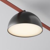 Светильник Белый теплый 20W Кубок/Bowl Parity 120deg TR126B-20W3K-B подвесной для текстильной системы черный