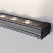 светильник  36W Белый теплый O509WL-L36B3K Полоса / Stria 220V IP65 прямоугольный накладной черный