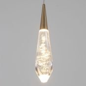 Подвесной светильник   5W Белый теплый BayerLux «Малси» 220V IP20 фигурный золотой