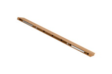 светильник  13W Белый теплый WOODEN W20-OREHPEK-125-14  220V IP20 прямоугольный подвесной орех пекан
