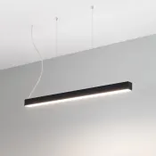 Подвесной светильник  32W Белый дневной 047215 SP-LINE-HANG-5050-L960 230V IP33 линейный черный