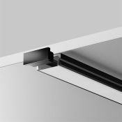 Комплект заглушек (для профиля 15x06) ALM-001-B-EC 642019 (10 шт) черный