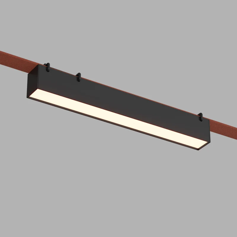 Трековый светильник  12W Белый теплый BELTY LINEAR DK5575-BK IP20 на шинопровод черный