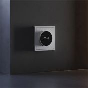 Терморегулятор электронный VOLTUM S70 с индикацией и датчиком для теплого пола серый