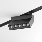 Трековый светильник 10W Белый теплый TR015-2-10W3K-B Точки / Points S35 3000К чёрный