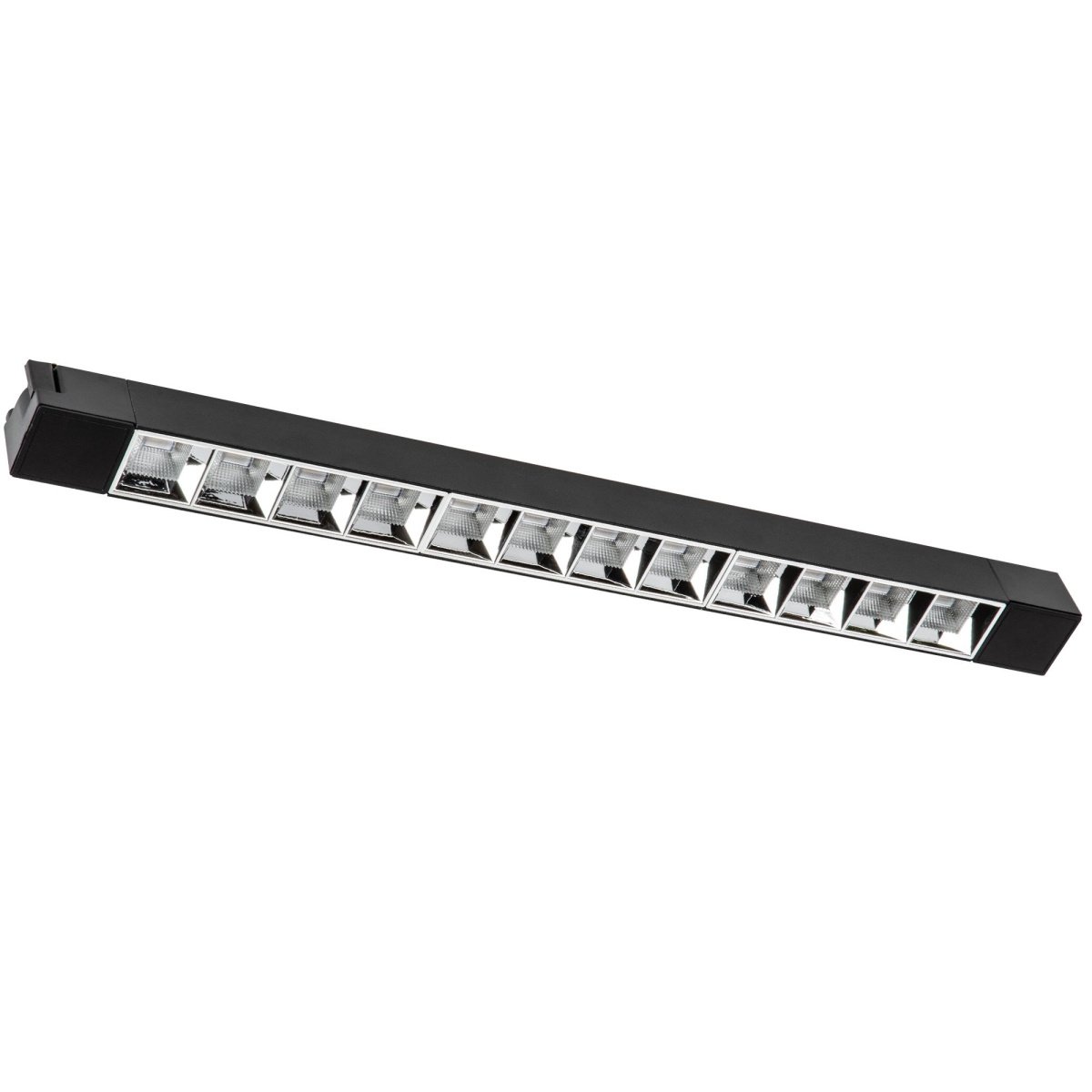 Трековый светильник 30W Белый дневной ULB-Q282 30W-4000K BLACK 60deg на шинопровод черный  UL-00010124 Volpe