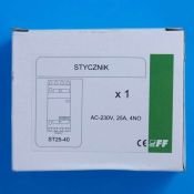 Контактор 25A 220V ST25-40 контакт 4NO, потребляемая мощность 4,0Вт, размер 2 модуля