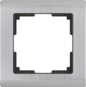 Рамка металлическая 1 пост WERKEL Metallic WL02-Frame-01 / W0011602  глянцевый никель