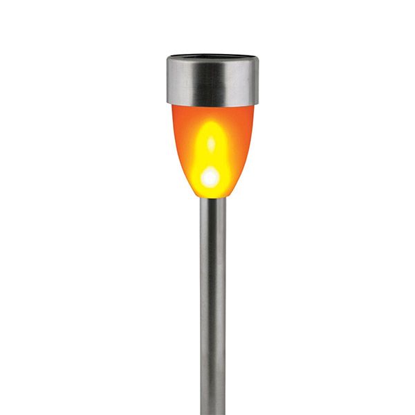 светильник на солнечной батарее UL-00007926 USL-S-187/MM360 METAL TORCH IP44 с эффектом пламени