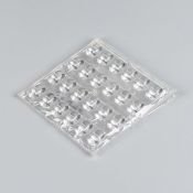 линза 130х60 градусов ( 24BST-E) на 24 Led квадратный