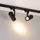 Трековый светильник  18/25W Белый-MIX LGD-URANUS-4TR-R75 Warm3500-MIX (WH, side holder) 20-50deg на шинопровод черный 055807
