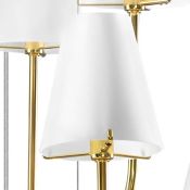 Люстра подвесная Lightstar без лампы 758212 DIAFANO 21х40W G9 золото