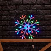 фигура светодиодная  3.6W RGB Снежинка UL-00007250 ULD-H4040-048-DTA RGB IP20 SNOWFLAKE
