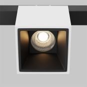 Трековый светильник  7W Белый теплый Альфа/Alfa S Exility 50deg TR133-2-7W3K-W на магнитный шинопровод белый