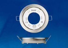 Встраиваемый светильник  без лампы UL-00005054 PROM GX53/H2 NICKEL 10 круглый никель