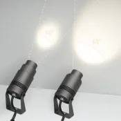 светильник  12W Белый теплый 026447(2) ALT-RAY-ZOOM-R61 10-60 deg 220V  IP67 темно-серый