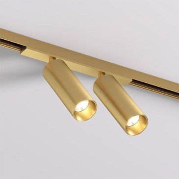 Трековый светильник  16W Белый теплый SHINE SPOT SHINE SPOT DK5742-SB IP20 на шинопровод латунь