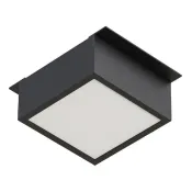 Встраиваемый светильник   6W Белый теплый 047045 DL-GRIGLIATO-S90x90 IP40 квадрат черный металл