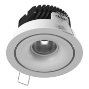Светильник 12W Белый теплый COMBO DL-FS-1006-60-W-12-WW 60deg 220V IP20 круглый встраиваемый белый