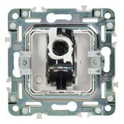 Розетка встраиваемая компьютерная IEK SKANDY SK-K10-1-K01 SK-K01W RJ45 кат.5E арктический белый