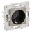 Штепсельная розетка встраиваемая IEK SKANDY 16А SK-R11-16-K50 SK-R05N с з/к без з/ш металл никель