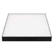 Накладной светильник  50W Белый дневной 034801 SP-QUADRO-S500x500 230V IP40 квадратный черный