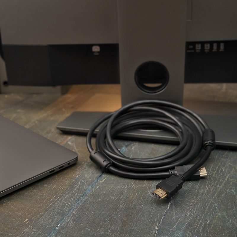 Кабель штекер HDMI- штекер HDMI GOLD 3м