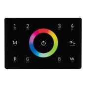 Панель встраиваемая Sens 028405 SMART-P85-RGBW Black (230V, 4 зоны, 2.4G)